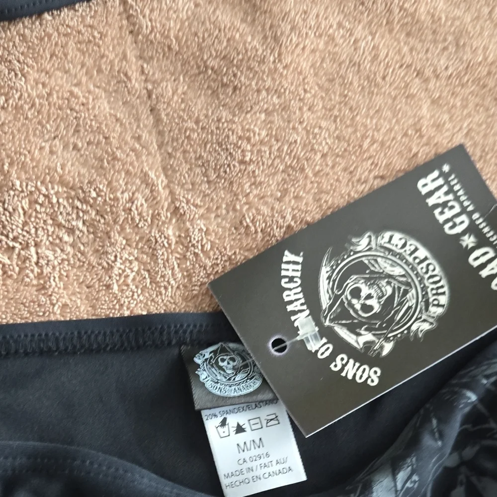 Sons of Anarchy Black Bikini with Triangle Top and Side Ties - Picture 2 of 5